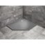Radaway Doros PT E Brodzik pięciokątny 100x90 cm lewy stone antracytowy SDRPT1090-01-64SL - zdjęcie 4