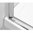 Radaway Eos DWD Drzwi prysznicowe wahadłowe wnękowe 100x197 cm profile chrom szkło Intimato 37723-01-12N - zdjęcie 6