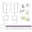 Radaway Eos KDJ Kabina prysznicowa kwadratowa 90x90x197 cm prawa 37503-01-01NR - zdjęcie 3