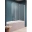 Radaway Eos PND II Parawan wahadłowy 2 częściowy 109-110,5x150 cm lewy 1206211-01L - zdjęcie 1