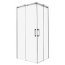 Radaway Espera KDD Drzwi prysznicowe przesuwne 80x200 cm ze ścianką stałą prawe 380150-01R - zdjęcie 1