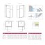 Radaway Fuenta New/Essenza New S1 Ścianka boczna 120x200 cm 384054-01-01 - zdjęcie 2