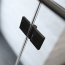 Radaway Essenza New Black KDJ+S Drzwi prysznicowe uchylne 100x200 cm prawe profile czarne szkło przezroczyste 385022-54-01R - zdjęcie 8