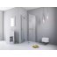 Radaway Essenza New KDD B Drzwi prysznicowe składane 90x202 cm z listwą progową prawe 385071-01-01R - zdjęcie 4