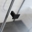 Radaway Essenza Pro Black DWJ Drzwi uchylne wnękowe 100x200 cm prawe profile czarne szkło przezroczyste 10099100-54-01R - zdjęcie 4