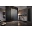 Radaway Essenza Pro Gold KDJ+S Drzwi prysznicowe uchylne 100x200 cm prawe profile złote szkło przejrzyste 10097310-09-01R - zdjęcie 2