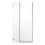 Radaway Essenza Pro White DWJ Drzwi uchylne wnękowe 90x200 cm prawe profile białe szkło przezroczyste 10099090-04-01R - zdjęcie 1
