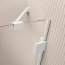 Radaway Essenza Pro White DWJ Drzwi uchylne wnękowe 90x200 cm prawe profile białe szkło przezroczyste 10099090-04-01R - zdjęcie 9