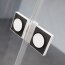 Radaway Essenza Pro White DWJ Drzwi uchylne wnękowe 100x200 cm prawe profile białe szkło przezroczyste 10099100-04-01R - zdjęcie 7
