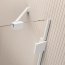 Radaway Essenza Pro White KDD Drzwi uchylne 80x200 cm prawe profile białe szkło przezroczyste 10096080-04-01R - zdjęcie 10