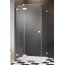 Radaway Essenza Pro White KDJ Drzwi uchylne 80x200 cm prawe profile białe szkło przezroczyste 10097080-04-01R - zdjęcie 2