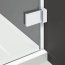 Radaway Euphoria DWJ Drzwi prysznicowe uchylne wnękowe 100x200 cm ze ścianką stałą prawe 383612-01R+383214-01R - zdjęcie 10