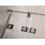 Radaway Euphoria DWJ Drzwi prysznicowe uchylne wnękowe 110x200 cm ze ścianką stałą lewe 383812-01L+383212-01L - zdjęcie 4
