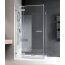 Radaway Euphoria KDJ Kabina prysznicowa 100x80x200 cm drzwi uchylne z listwą progową prawa, profile chrom szkło przezroczyste 383612-01L+383240-01L+383051-01 - zdjęcie 1