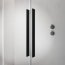 Radaway Furo Black DWD Drzwi rozsuwane wnękowe 140x200 cm profile czarne szkło przezroczyste 10108388-54-01+10111342-01-01 - zdjęcie 9