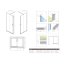 Radaway Furo Black DWJ RH Drzwi przesuwne wnękowe 90x200 cm lewe profile czarne szkło przezroczyste 10107442-54-01LU+10110460-01-01 - zdjęcie 3