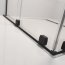 Radaway Furo Black Walk-in Drzwi prysznicowe przesuwne 63,8x200 cm lewe profile czarny mat szkło przezroczyste 10106638-54-01L - zdjęcie 4