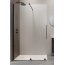 Radaway Furo Black Walk-in Drzwi prysznicowe przesuwne 63,8x200 cm lewe profile czarny mat szkło przezroczyste 10106638-54-01L - zdjęcie 1