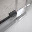 Radaway Idea Black DWD Drzwi prysznicowe przesuwne wnękowe 140x200,5 cm profile czarne szkło przezroczyste 387124-54-01 - zdjęcie 8