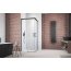 Radaway Idea Black KDD Drzwi prysznicowe przesuwne 100x200,5 cm lewe profile czarne szkło przezroczyste 387062-54-01L - zdjęcie 4