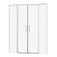 Radaway Idea DWD Drzwi prysznicowe przesuwne wnękowe 140x200,5 cm 387124-01-01 - zdjęcie 1