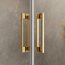 Radaway Idea Gold DWD Drzwi prysznicowe przesuwne 150x200,5 cm profile złote szkło przejrzyste 387125-09-01 - zdjęcie 4