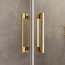 Radaway Idea Gold DWD Drzwi prysznicowe przesuwne 200x200,5 cm profile złote szkło przejrzyste 387120-09-01 - zdjęcie 6