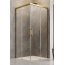 Radaway Idea Gold KDD Kabina prysznicowa kwadratowa 70x70x200,5 cm profile złote szkło przejrzyste 387065-09-01L+387065-09-01R - zdjęcie 1