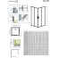 Radaway Idea KDD Drzwi prysznicowe przesuwne 80x200,5 cm prawe 387061-01-01R - zdjęcie 3