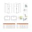 Radaway Idea KDJ Drzwi prysznicowe przesuwne 160x200,5 cm lewe 387046-01-01L - zdjęcie 3