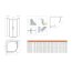 Radaway Idea PDD Kabina prysznicowa półokrągła 120x80x200,5 cm 387139-01-01+387155-01-01 - zdjęcie 3