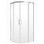 Radaway Idea PDD Kabina prysznicowa półokrągła 90x90x200,5 cm 387139-01-01+387140-01-01 - zdjęcie 1