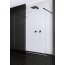 Radaway Modo X Black I Ścianka Walk-in 120x200 cm profile czarne szkło przezroczyste 388324-54-01 - zdjęcie 1