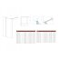 Radaway Modo X II Black Ścianka Walk-in 150x200 cm profile czarne szkło przezroczyste 389354-54-01 - zdjęcie 3