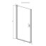 Radaway Nes Black DWJ I Drzwi prysznicowe wnękowe 70x200 cm lewe profile czarne szkło przezroczyste z powłoką EasyClean 10026070-54-01L - zdjęcie 3