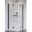 Radaway Nes Black KDD B Kabina prysznicowa prostokątna 80x100x200 cm, profile czarne szkło przezroczyste EasyClean 10024080-54-01L+10024100-54-01R - zdjęcie 1