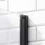 Radaway Nes Black KDD I Kabina prysznicowa prostokątna 100x100x200 cm, profile czarne szkło przezroczyste EasyClean 10021100-54-01L+10021100-54-01R - zdjęcie 6
