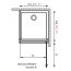 Radaway Nes Black KDJ I Drzwi do kabiny prysznicowej 100x200 cm prawe profile czarne szkło przezroczyste z powłoką EasyClean 10022100-54-01R - zdjęcie 4