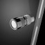 Radaway Nes DWB Drzwi prysznicowe wnękowe 70x200 cm, wersja lewa, profile chrom szkło przezroczyste EasyClean 10029070-01-01L - zdjęcie 5
