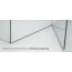 Radaway Nes DWD+2S Kabina prysznicowa prostokątna 100x100x200 cm profile chrom szkło przezroczyste EasyClean 10035100-01-01+10040100-01-01 - zdjęcie 10