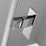 Radaway Nes DWD II Drzwi prysznicowe wnękowe 130x200 cm, profile chrom szkło przezroczyste EasyClean 10037073-01-01+10041057-01-01 - zdjęcie 6