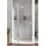 Radaway Nes DWJ II Drzwi wnękowe 100x200 cm, wersja lewa, profile chrom szkło przezroczyste EasyClean 10036100-01-01L - zdjęcie 1