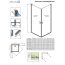 Radaway Nes KDD I Kabina prysznicowa prostokątna 90x80x200 cm profile chrom szkło przezroczyste EasyClean 10021090-01-01L+10021080-01-01R - zdjęcie 2