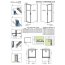 Radaway Nes KDJ I Kabina prysznicowa prostokątna 80x100x200 cm wersja lewa profile chrom szkło przezroczyste EasyClean 10022080-01-01L+10039100-01-01 - zdjęcie 2