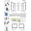 Radaway Nes KDS I Kabina prysznicowa prostokątna 140x100x200 cm wersja prawa profile chrom szkło przezroczyste EasyClean 10023140-01-01R+10043100-01-01 - zdjęcie 2