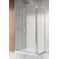 Radaway Nes KDS II Kabina prysznicowa prostokątna 120x90x200 cm wersja lewa profile chrom szkło przezroczyste EasyClean 10033120-01-01L+10040090-01-01 - zdjęcie 1
