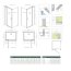 Radaway Nes S1 Ścianka boczna 70x200 cm 10039070-01-01 - zdjęcie 3