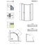 Radaway Premium A Kabina prysznicowa 90x90x170 cm, profile chrom, szkło brązowe 30401-01-08 - zdjęcie 2