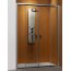 Radaway Premium Plus DWD Drzwi prysznicowe przesuwne 140x190 cm profile chrom szkło brązowe 33353-01-08N - zdjęcie 2