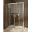 Radaway Premium Plus DWD Drzwi prysznicowe przesuwne 140x190 cm profile chrom szkło brązowe 33353-01-08N - zdjęcie 5